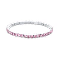 Bracelet Brand Woman Tennis colorato in Steel Zircone 14BR051P - 14BR051P